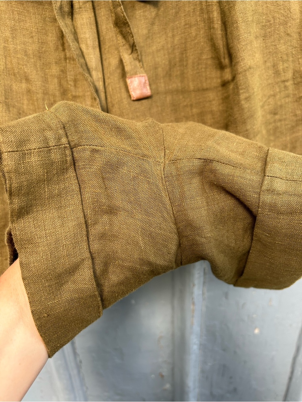 Massimo Dutti Linen shorts, size 10 - Picture 7 of 11